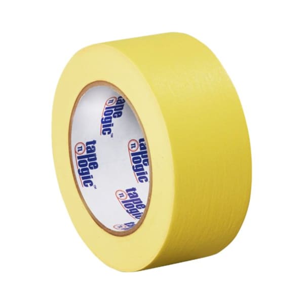 Cinta adhesiva de enmascarar Tape Logic®, 4.9 Mil, 2" x 60 yds., Amarilla, 12/Caja - T93700312PKY