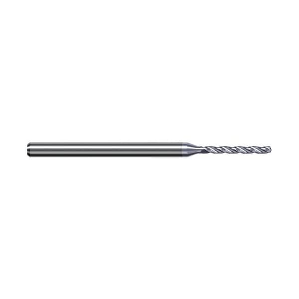 Harvey Tool 3/32 Drill dia. x 0.9200 in. Carbide HP Drill for Aluminum Alloys, 3 Flutes, TiB2 Coated - HYX0937-C8