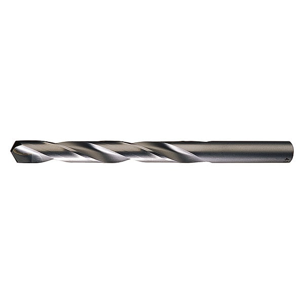 Cleveland 118 Degree Carbide Tipped Jobber Length Drill Cleveland 2727 Bright HSS RHS/RHC 3/8 - C48799