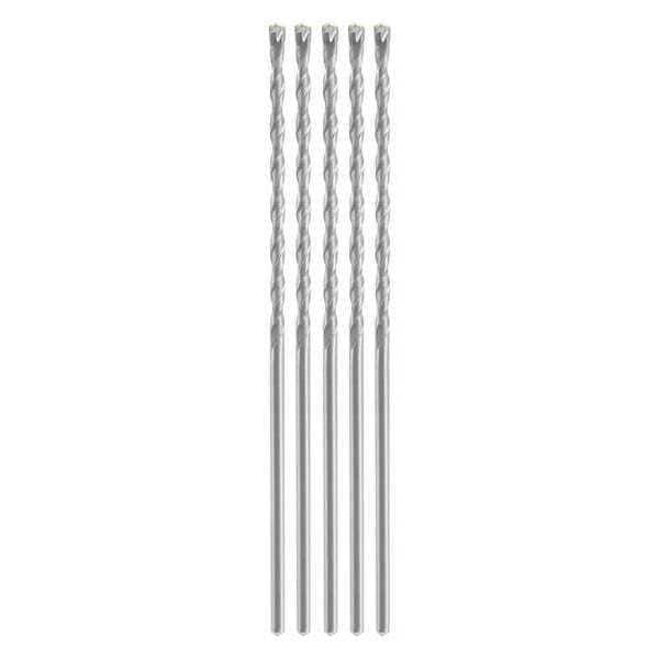 Bosch 2-Cutter Hammer Drill Bit 5/32" x 6"L, Round, 5PK - LBH0025