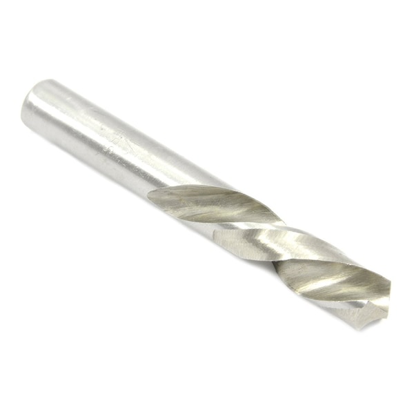 Forney Stubby Left Hand Drill Bit, High Speed Steel HSS, 1/2 in - 20509