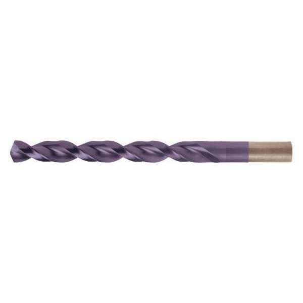 Cleveland Q-Cobalt 135 Degree Wide Land Parabolic Jobber Length Drill Cleveland 2075-TA TiAlN HSS-CO 8% 5.00mm - C11374