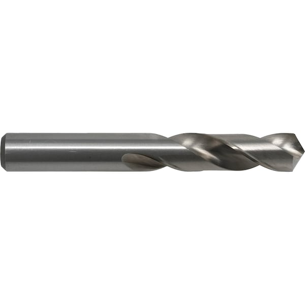 Chicago-Latrobe Screw Machine Drill Bit, 1/8 in Size, 118  Degrees Point Angle, High Speed Steel, Bright Finish - 48508