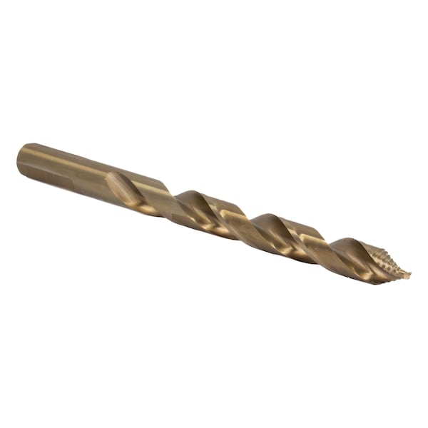Drill America 5 Piece Cobalt Stepped Point Drill Bit Set 1/8'', 3/16'', 1/4'', 5/16, 3/8'' in Plastic Pouch Kit - POUGSC5-A