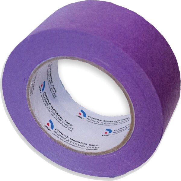 Cinta de enmascarar de 0.75 pulgadas, color morado, paquete de 48 - USC-83034 de US Chemical & Plastics