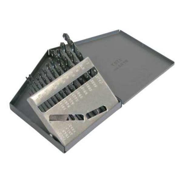 Chicago-Latrobe 13PC 118 Degree General Purpose Jobber Lengh Drill Set Chicago-Latrobe 150 Steam Oxide HSS 1mm-7mmx.5mm - 57729