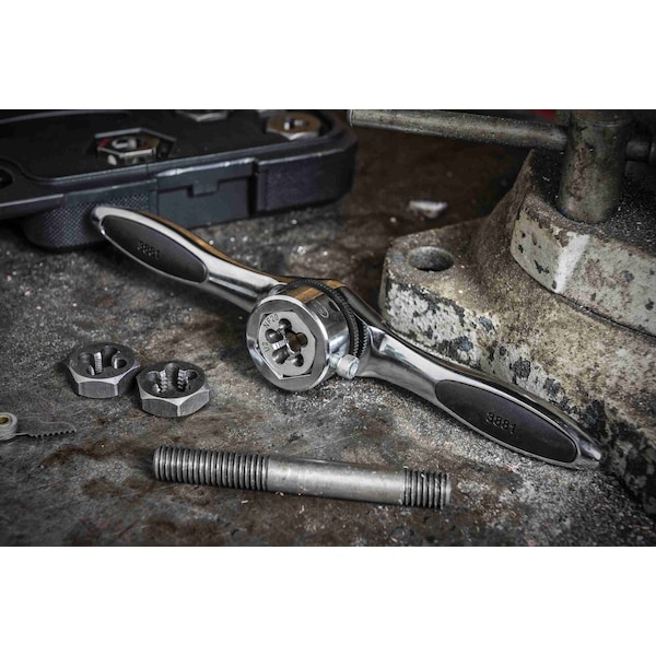 Gearwrench Ratcheting Tap and Die Set, 114 Piece, SAE/Metric - 82812