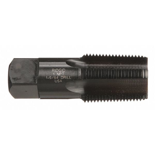 Ridgid Pipe Tap, 1"-11-1/2, Taper, 4 Flutes, NPT - 35840