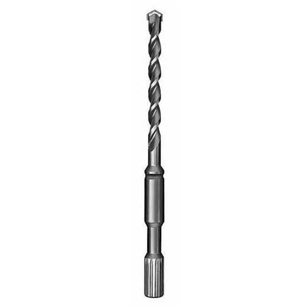Milwaukee Tool 5/8 in. x 10 in. 2-Cutter Spline Rotary Hammer Drill Bit - 48-20-4062