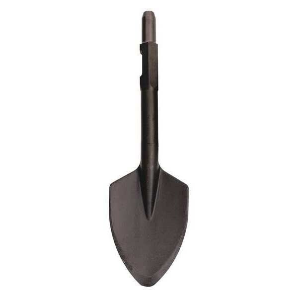 Makita 4-3/4" x 19" Pointed Spade, Makita Large Shank - B-10300