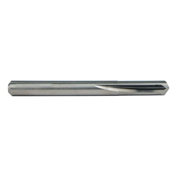 M.A. Ford Screw Machine Drill Bit, 1/8 in Size, 135  Degrees Point Angle, Solid Carbide, Uncoated Finish - 20012500