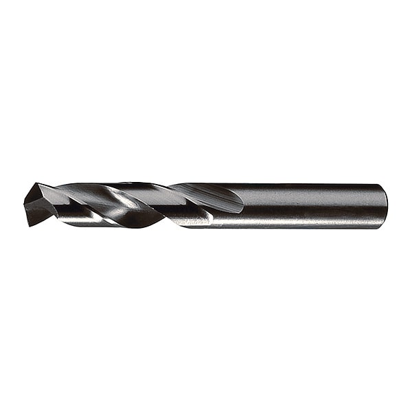 Westward Screw Machine Drill Bit, 3/8 in Size, 135  Degrees Point Angle, Cobalt Steel, Straw/Bronze Finish - 5TVU9