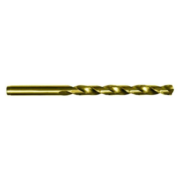 Cle-Line 135 Degree Heavy-Duty Cobalt Jobber Length Drill Cle-Line 1802 Straw HSS-CO RHS/RHC 25/64 - C23366