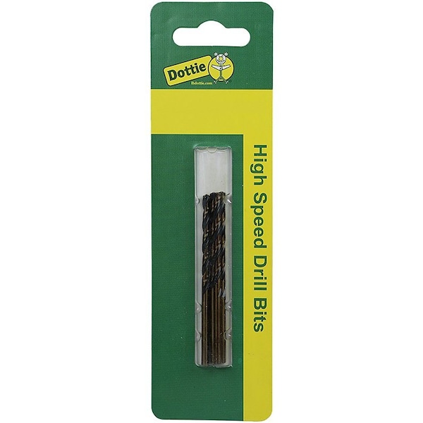 Dottie L.H. Dottie 5/32'' High Speed Steel Drill (Carded) - HS10C