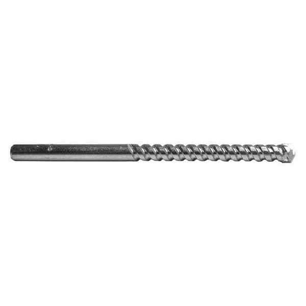 Century Drill & Tool Fast Spiral Masonry Drill, 3/16x1-1/2x4in - 84412