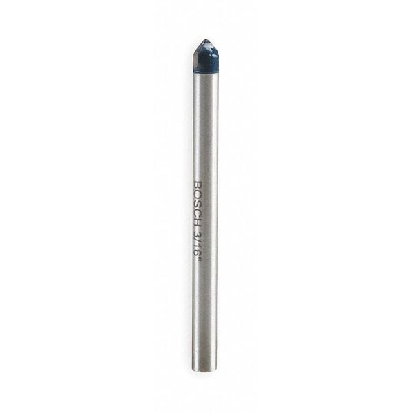 Bosch Glass and Tile Bit, 3/16 In, 2 In L - GT200