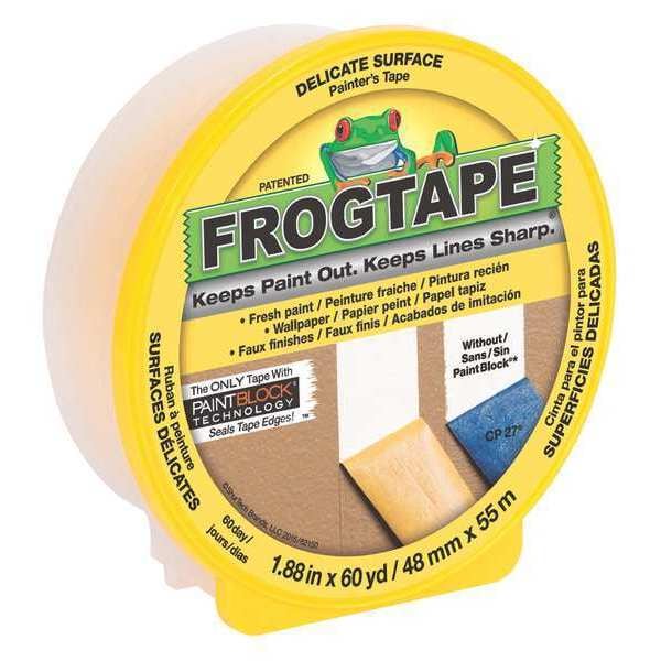Cinta de enmascarar Shurtape, amarilla, 48mm x 55m - CF 160.