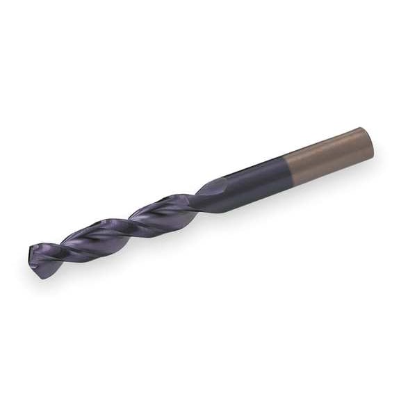 Cleveland Screw Machine Drill Bit, #17 Size, 135  Degrees Point Angle, Cobalt Steel, TiAlN Finish - C15107