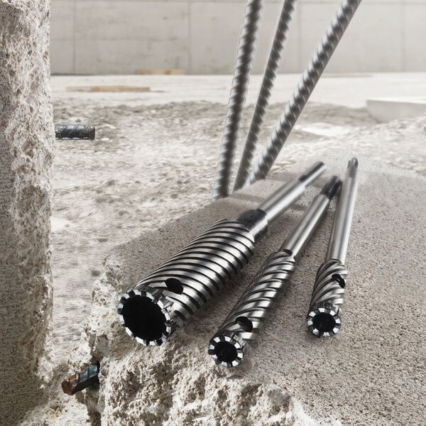 Bosch Rebar Cutter Masonry Drill Bit 3/8" x 12"L, Straight - RCSS2064