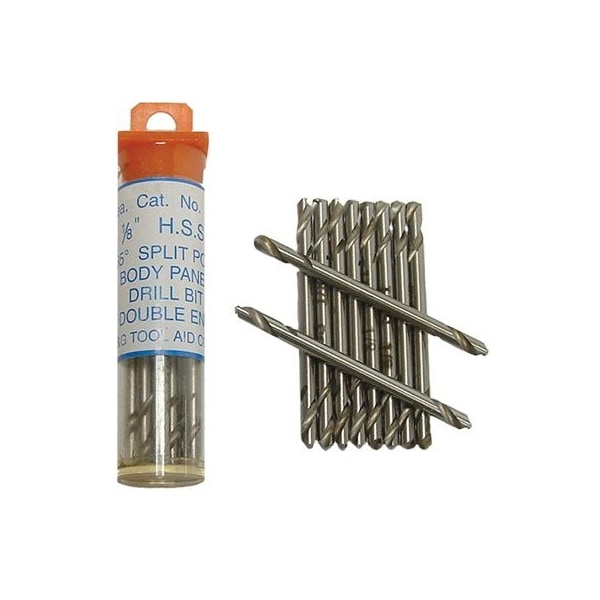 S&G Tool Aid DRILL BIT Stubby 1/8" (TUBE OF 10) - SG15210