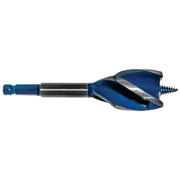 Century Drill & Tool Speed Cut Augerbit 1-3/8 Overall Length 6 Flute Length 2-7/8 Shank 3/8 - 38688