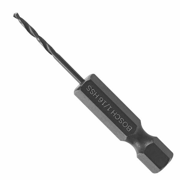 Bosch Impact Drill Bit, 1/16" Size, 1-7/8" L - BL2131IM