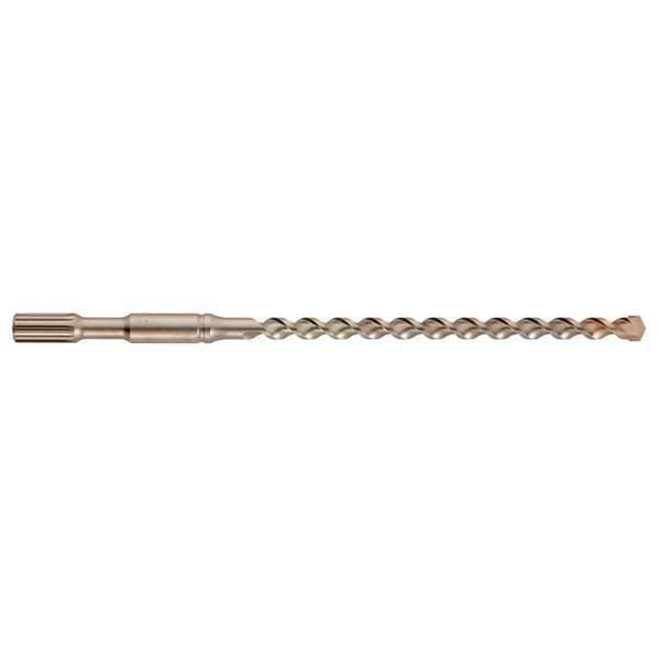 Milwaukee Tool Spline Bit 2-Cutter 1/2" x 36" - 48-20-4054