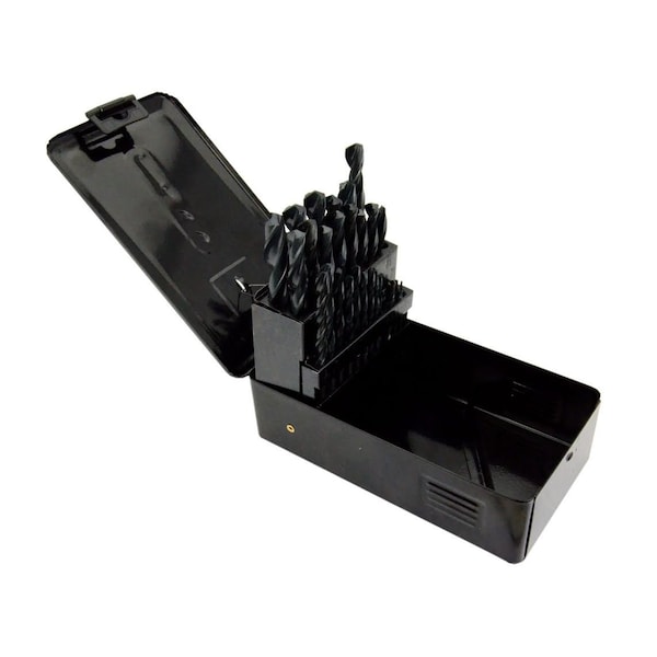 Hhip 29 Piece Black OxID e HSS Drill Set 1/16-1/2" By 64ths - 5000-0002