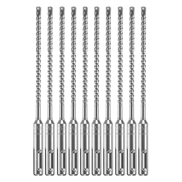 Bosch 4-Cutter Hammer Drill Bit 3/16" x 6-1/2"L, SDS Plus, 10PK - HCFC2011B10