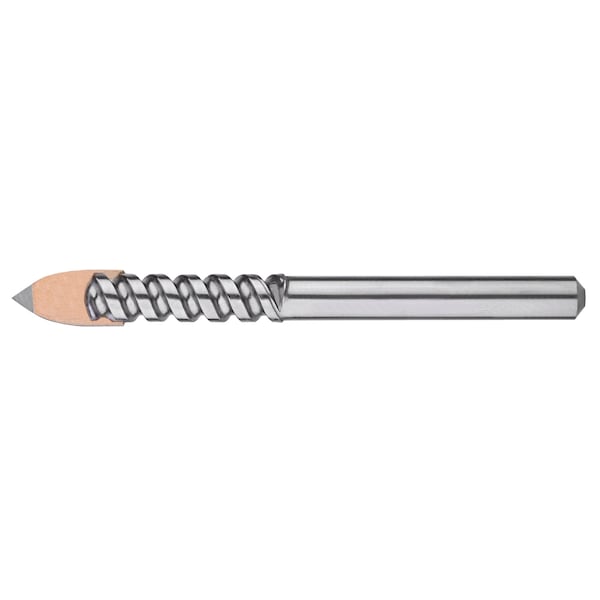 Cle-Line Glass and Tile Carbide-Tipped Drill Cle-Line 1822 Bright HSS RHS/RHC 1/8 - C20718
