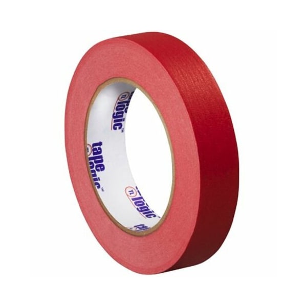 Cinta de enmascarar Tape Logic® Tape Logic, 4.9 Mil, 1" x 60 yds., Roja, 12/Caja - T93500312PKR