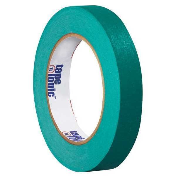 Cinta de enmascarar Tape Logic®, 4.9 mil, 3/4" x 60 yardas, verde oscuro, 48/caja - T934003E