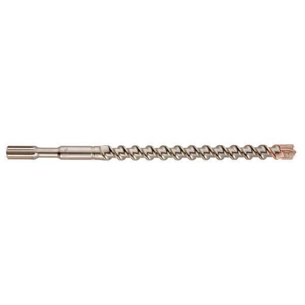 Milwaukee Tool Spline Bit 4-Cutter 1-1/8" x 22" - 48-20-4390