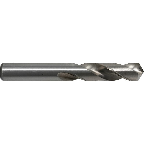 Chicago-Latrobe Screw Machine Drill Bit, Q Size, 118  Degrees Point Angle, High Speed Steel, Bright Finish - 48817