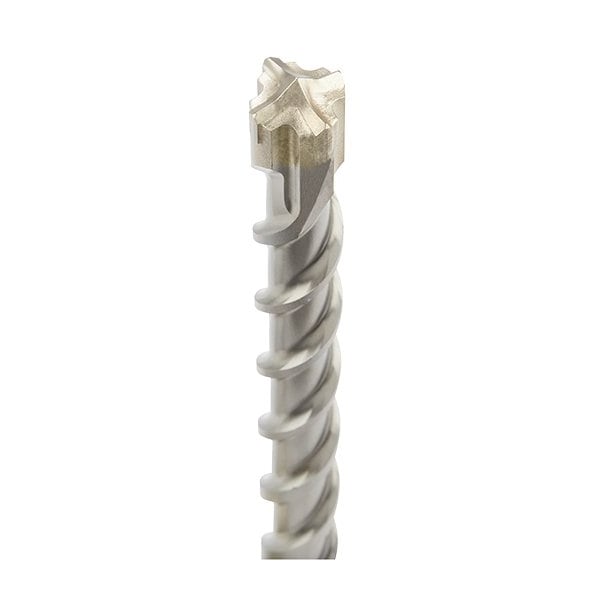 Milwaukee Tool 1-1/8 in. x 8 in. x 10 in. 4-Cutter MX4 SDS-Plus Rotary Hammer Drill Bit - 48-20-7250