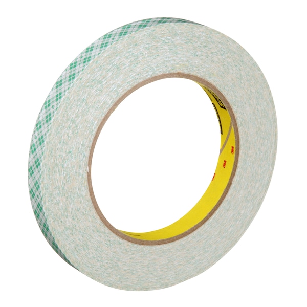 Cinta para enmascarar de doble cara de 3M, 6.0 mil, 1/2x36 yardas, color blanco, paquete de 72 - T953410