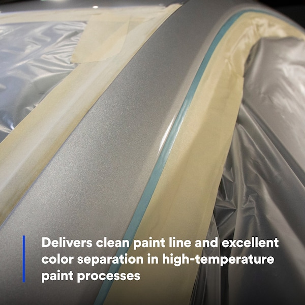 Cinta de línea fina 3M, azul, 1/2 Pulg. x 36 Yardas, PK72 - 4737T