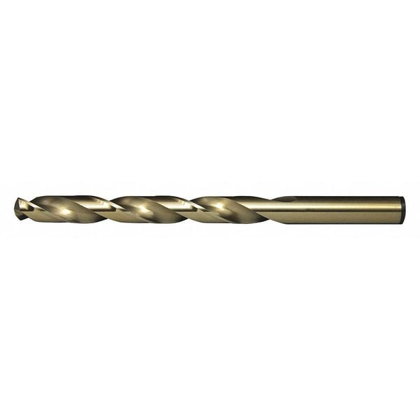 Cleveland 135 Degree NAS 907 Type J Cobalt Heavy-Duty Jobber Lngth Drill Cleveland 2213 Straw HSS-CO 8% RHS/RHC 5/16 - C70019