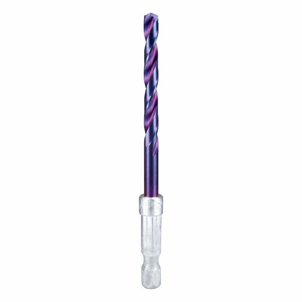 Spyder 3/16-in Mach-Blue Hex Shank Drill Bit - 19008