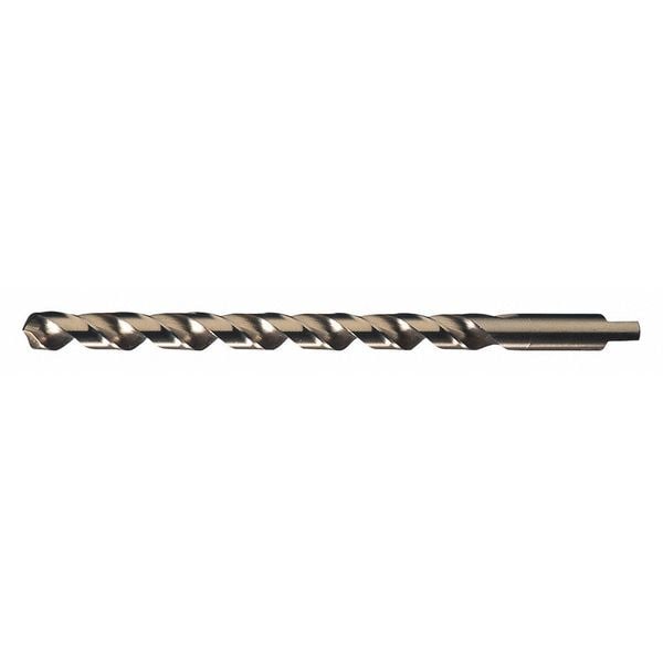 Cleveland 118 Degree Cobalt Heavy-Duty Taper Length Drill Cleveland 2513 Straw HSS-CO 8% (M42) RHS/RHC 3/8 - C15014