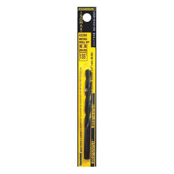Eazypower 6.50mm HSS 135 Deg. Jobber Length Drill Bit, Number of Pieces: 1 - 82289