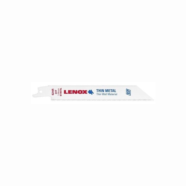 Irwin Recip Blades 624R, Bi-Metal, 6"L - LEX20569