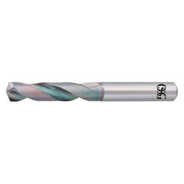 Osg Screw Machine Drill Bit, 11.80 mm Size, 140  Degrees Point Angle, Solid Carbide, EgiAs Finish - 8671180