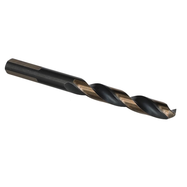 Drill America 15 Piece HSS Black & Gold KFD Split Point Mechanics Length Drill Bit Set, 1/16" - 1/2" - KFD15ML-SET