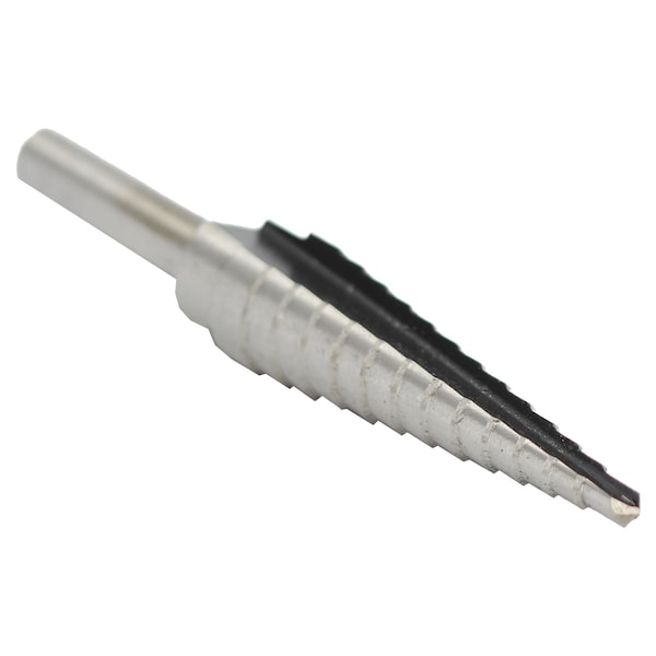 Drill America #1 HSS Step Drill Bit (1/8"- 1/2 by 1/32") - VAC1