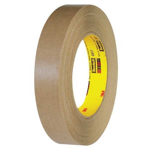 Cinta de papel crepe Scotch 3M™ 2517, 6.5 Mil, 3/4" x 60 yds., Kraft, 48/Caja - T9442517