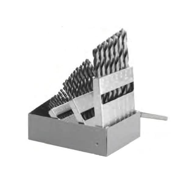 Nachi Fractional HSS Drill Set - S13 - 1/16in To 1/4in By 64ths - 3599060