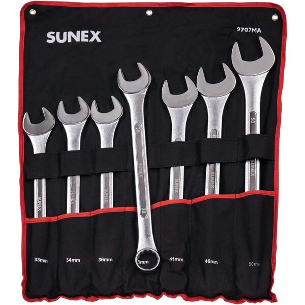 Llave de combinación Jumbo de panel elevado de Gourmetgalley - 7 piezas - GO3606948