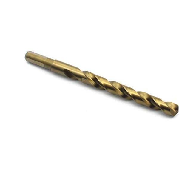 Westward 7/16" Cobalt Black/Gold 143 Deg. Jobber Length Drill Bit - 38AW02