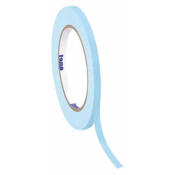 Cinta de enmascarar Tape Logic® de colores, 4.9 Mil, 1/2" x 60 yds., Azul Claro, 12/Estuche - T93300312PKH